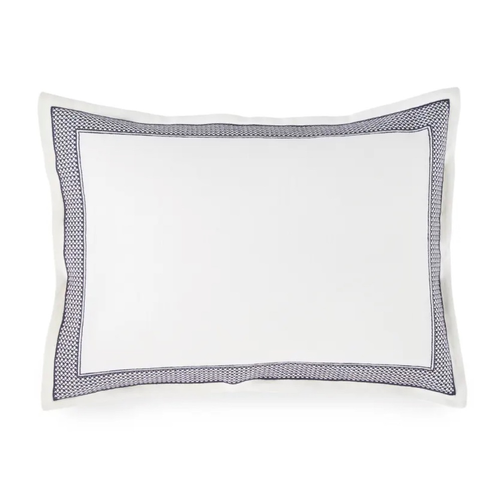 Ralph Lauren Home Whitby Throw Pillow NWT $215 15 x 20 Navy and White